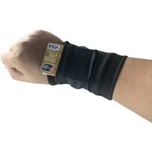 Reizen Draagbare Pocket Sleutel Rits Wrist Band Wallet Multifunctionele Unisex Mannen Vrouwen Arm Band Bag Travel Accessoires