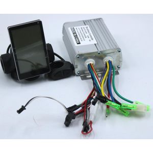 Greentime/36V/48V 500W 25A Bldc Motor Controller E-Bike Borstelloze Speed Driver En m5 Lcd-scherm Een Set