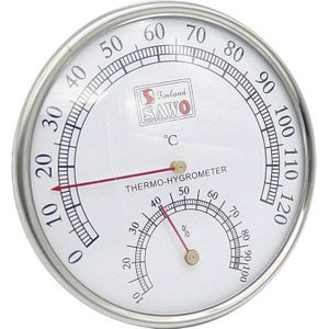 Sauna Thermometer Metal Case Stoom Sauna Thermometer Hygrometer Bad En Sauna Indoor Outdoor Gebruikt Hygrothermograph