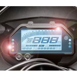 Yamaha R3 Motorfiets Instrumentatie Beschermende Film Slijtvaste Uv Explosieveilige Blueray