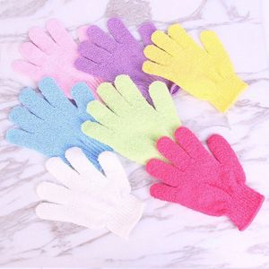 Huid Bad Douche Wassen Doek Douche Scrubber Terug Scrub Exfoliërende Body Massage Spons Bad Handschoenen Hydraterende Spa Huid Doek