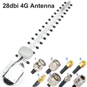 4G Antenne Yagi Antenne 28dbi 4G Lte Sma Male Bnc Tnc Rp Sma Mannelijke Outdoor Directionele Booster Versterker modem RG58 1.5 M