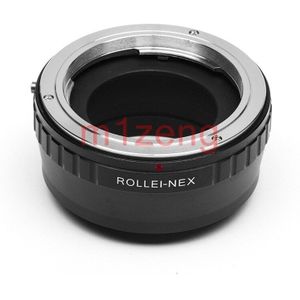 Adapter ring voor Rollei QBM lens sony e mount NEX NEX-3/5/6/7 a7 a7r a7s a7r2 a9 a5000 a6300 a6500 camera