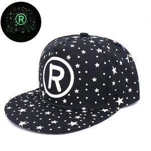 RUINPOP Fluorescentie Baseball Cap Vrouwen Mannen Snapback Hiphop Caps Lichtgevende Gorras Sport Pet Stijl