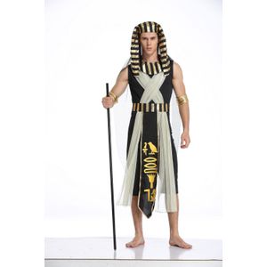 Halloween Kostuums Oude Egypte Egyptische Farao Koning Keizerin Cleopatra Queen Kostuum Cosplay Kleding Voor Mannen Vrouwen