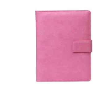 A5 B5 zakelijke handgemaakte PU lederen notebook gevoerd spiraal papier hardcover dagboek journal week planner agenda organizer binder