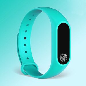 M2 Smart Band Vrouwen Mannen Unisex Bluetooth Smart Armband Slaap Fitness Tracker Stappenteller Polsband Voor Android Ios