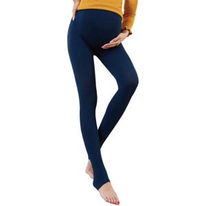 Zwangere vrouwen broek dikke beenwarmers verstelbare winter hoge taille grote maat elastische