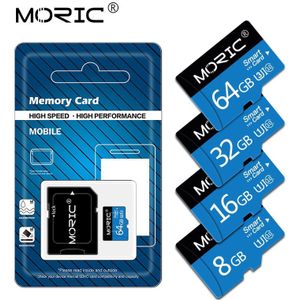 Micro Sd Tf Card 8 Gb 16 Gb 32 Gb 64 Gb 128 Gb 256 Gb Klasse 10 Flash Geheugen microsd-kaart 8 16 32 64 128 256 Gb Voor Smartphone Adapter