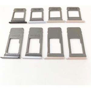10 Stks/partij Voor Samsung Galaxy A520 A720/A5 A7 Enkele & Dual Sim-kaart Lade Slot Sd-kaart Houder Adapter Reparatie Onderdelen