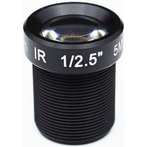 10 stks 1/2. 5 "HD 5mp 12mm CCTV Lens 32 Graden Hoek MTV IR Board M12 View 40 m voor Beveiliging IP Camera