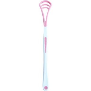 1Pcs Tong Borstel Tong Schoonmaken Schraper Food Grade Enkele Tong Schraper Oral Care Schraper Te Houden Verse Adem Tong borstel