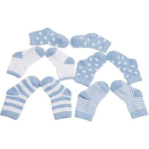 5 paren/pak Kinderen Katoenen Sokken Jongen, Meisje, Baby, baby Warm Houden Streep Stippen Mode Sport&#39;s Sokken Herfst/Winter Kids