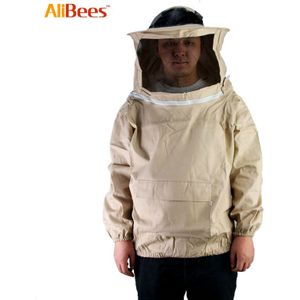 Beschermende Bijenteelt Jacket Imker Kostuum Veil Kiel Anti-Bijen Kleding Bijenteelt Hoed Mouw Pak Bijenteelt Tool