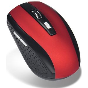 2.4Ghz Draadloze Muis Verstelbare Dpi Muis 6 Knoppen Optical Gaming Mouse Gamer Draadloze Muizen Met Usb-ontvanger Voor Computer pc