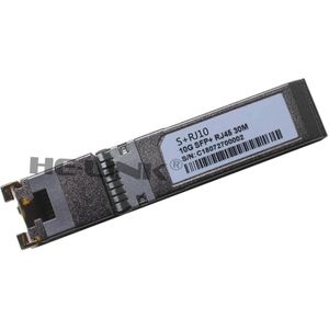 LODFIBER S + RJ10 Mik-ro-Tik Compatibel 10GBASE-T SFP + Koperen RJ-45 30 m Transceiver