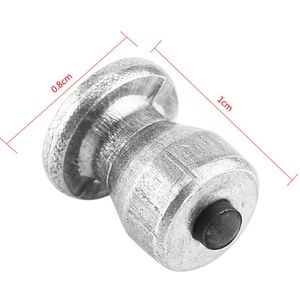 100 stks/set Autobanden Studs Voor Gaten band Schroef Sneeuw Spikes Wiel Banden Sneeuwkettingen Studs
