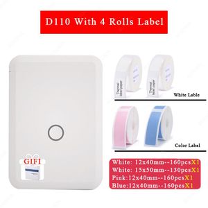 Niimbot D101 Draadloze Label Printer Draagbare Pocket Label Printer Bluetooth Thermische Label Maker Snelle Afdrukken Thuisgebruik Kantoor
