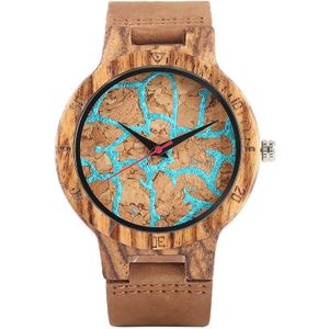 4 Types Creatieve Hout Horloge 100% Natuurlijke Bamboe Houten Quartz Unieke Polshorloge Sport Klok Mannelijke Mode relogio masculino