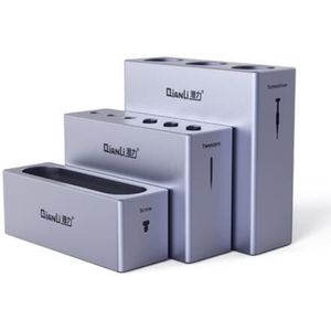 Qianli Icube Aluminium Opbergdoos Schroevendraaiers Pincet Schroef Magnetische Opbergrek Multi Functie Module Combinatie