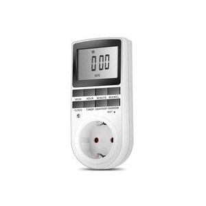 Digitale Elektronische Power Timer In Schakelaar Socket Digitale Lcd Power Energiebesparende Programmeerbare Smart Tijd Schakelaar