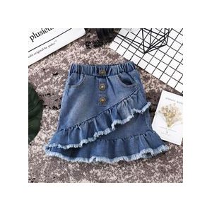 Ons Verkoper Peuter Kids Girls Blue Denim Mini Rok Korte Jurk Jean Rok Casual