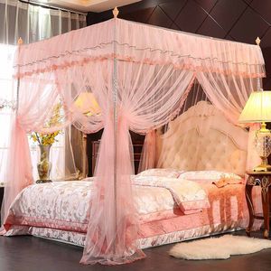 2X1.8M 2.2X11.8M Prinses Klamboe Insect Beschermen Bed Canopy Netting mosquitera klamboe ciel de lit camas dormitorio