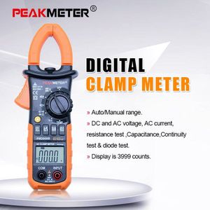 PEAKMETER PM2008B professionele Autorange digitale ac ampèremeter klem metro gelijk 4000 Counts