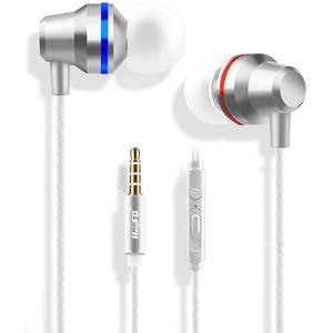 Bass Stereo In-Ear Oordopjes MP3 Computer Mobiele Telefoon Universele Metalen Bedrade Magic Oordopjes Ingebouwde Microfoon 3 Kleuren
