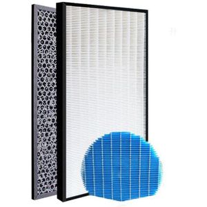 Voor Sharp Luchtreiniger KI-GF60-N KI-WF606 KI-EX75 KI-FX75 Heap Filter + Actived Carbon Filter + Water Bevochtiging Filter