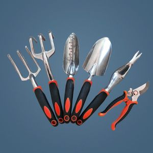 Zes Stuk Tuinieren Tool Kit Lichtgewicht Aluminium Tuinieren Tool Kit Tuin Tuingereedschap Combinatie Садовый Инструмент