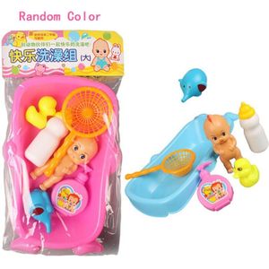 Babypop Bad Speelgoed Set Jongens En Meisjes Bad Speelgoed Spelletjes Voor Kinderen Willekeurige Kleur Andere Beroepen Speelgoed