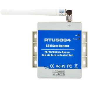 Gsm Gate Opener Relais Schakelaar Afstandsbediening Toegang Draadloze Deuropener Door Gratis Call RTU5034 5024 2G