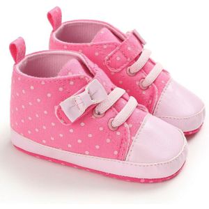 Peuter Baby Jongen Meisje Dot Canvas Zachte Tong Schoenen Sneakers Baby Babyschoenen