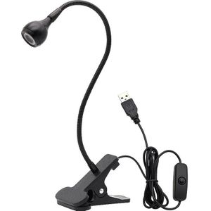 USB LED Bureaulamp Clip Houder Schakelaar Flexibele Dimbare Tafellamp Kinderen Studie Reading Book Light voor Huis Slaapkamer Woonkamer kamer