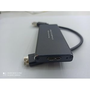 M.2 NGFF te USB3.0 HDD SSD Case USB3.0 om USB3.0 Micro-B Adapter 6 GB/s HDD Behuizing Box Externe harde Schijf Doos SSD Case