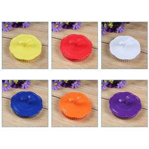 3 Pcs Soft Glue Shampoo brush Bathroom Products Plastic Sanitary comb Washing Hair Scalp Shower Body Head Massage Brush