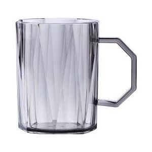 Eenvoudige Doorschijnende Acryl Mondwater Cup Met Handvat, Slaapzaal Huishoudelijke Borstelen En Wassen Water Cup