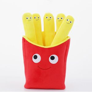 Creatieve Simulatie Fast Food Frieten Kussen Pizza Knuffel Schattige Kussen Kawaii Soft Gevulde Super Kind