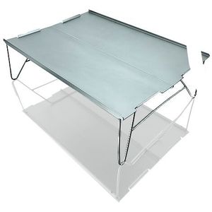 Ultralight Draagbare Klaptafel Camping Fietsen Picknicktafel Auto Outdoor Vissen Barbecue Aluminium Klapstoel