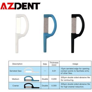 1 Pc Dental Orthodontische Interproximal Emaille Reductie Ipr Automatische Strip Beschrijving 120 °C Autoclaveerbaar