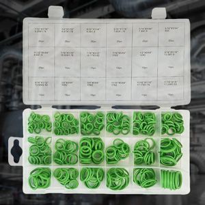 Tioodre 270Pcs Auto Airconditioning Rubber Ring Airconditioning O-ringen Auto Reparatie Tools Rubber Compressor Ring Koelmiddel Sets