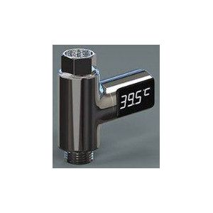 Douche Thermometer Led Display Celsius Water Temperatuur Meter Monitor Elektriciteit Douche Thermometer 360 Graden Rotatie Flow