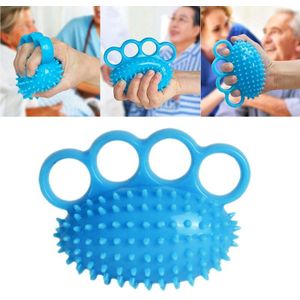 1 Pcs Vinger Siliconen Grip Bal Massage Revalidatie Training Ouderen Fitness Oefening Golfer Vinger Sterkte Cirkel Grip