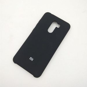 Xiaomi Pocophone F1 Case Back Vloeibare Siliconen Beschermhoes Originele Silky Soft-Touch Case Coque Ultra Slanke Mobiele Telefoon tassen