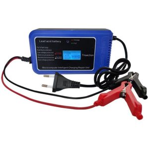 12V10A Volt Motorfiets Acculader Lood-zuur Batterij Oplader Smart LCD Display