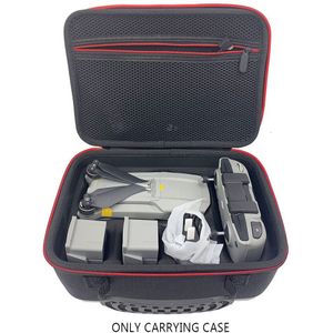 Anti Scratch Batterijen Draagtas Zipper Mini Usb Kabel Case Cover Pouch Oortelefoon Tas Reizen Harde Eva Voor Dji Mavic air 2