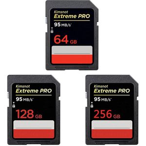 Kimsnot Extreme Pro 633X32Gb Sdhc 256Gb 128Gb 64Gb 16Gb Sdxc Sd-kaart Flash geheugenkaart Klasse 10 95 Mb/s C10 UHS-1 Camera Kaart
