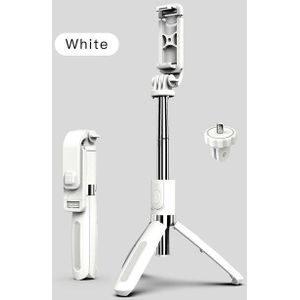 Draadloze Bluetooth Selfie Stok Statief Opvouwbare Statief Monopods Universal Voor Iphone Samsung S20 Voor Gopro Sport Actie Camera