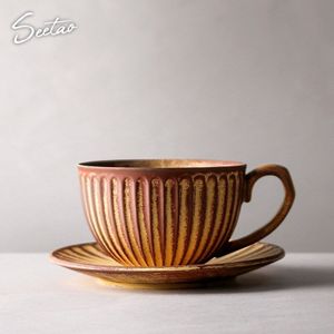 Japanse Stijl Eenvoudige Witte Kop En Schotel Moderne Creatieve Koffiekopje Servies Meubels Decoratie Paar Cup Reizen